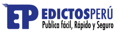 EDICTOS PERU